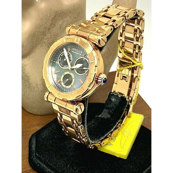 Invicta Women's Watch 24429 Subaqua Rose Gold Tone Stainless Quartz MOP Dial - Picture 2 of 12